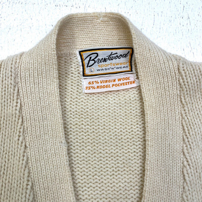 【中古】 Brentwood Lettered Cardigan カーディガン サイズ：L【加古川店】