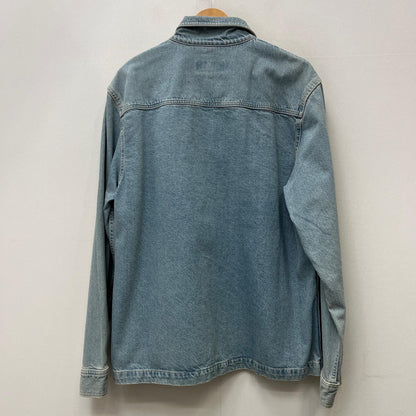 【中古】STUSSY | ステューシー Denim Zip Up Work Shirt デニム 1110184 インディゴ サイズ：XL【加古川店】