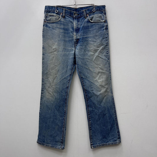 【中古】Levi's | リーバイス lot:517-0217 66前期 76年 9月 small e 裏ボタン2 黒カン デニムパンツ インディゴ サイズ：38【加古川店】