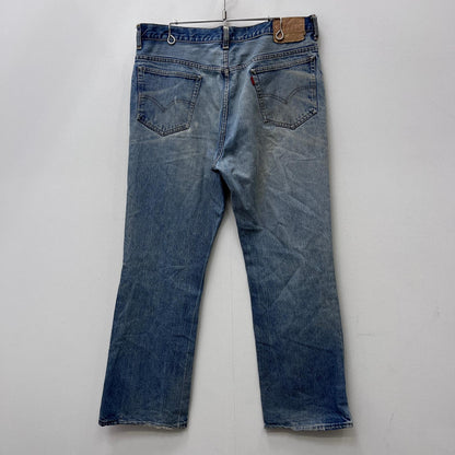 【中古】Levi's | リーバイス lot:517-0217 66前期 76年 9月 small e 裏ボタン2 黒カン デニムパンツ インディゴ サイズ：38【加古川店】