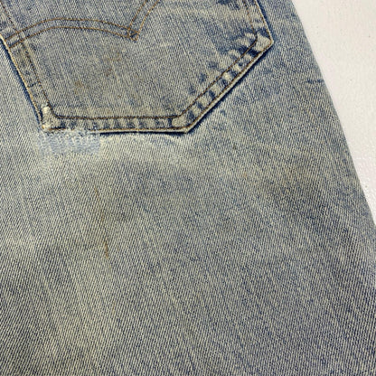 【中古】Levi's | リーバイス lot:517-0217 66前期 76年 9月 small e 裏ボタン2 黒カン デニムパンツ インディゴ サイズ：38【加古川店】