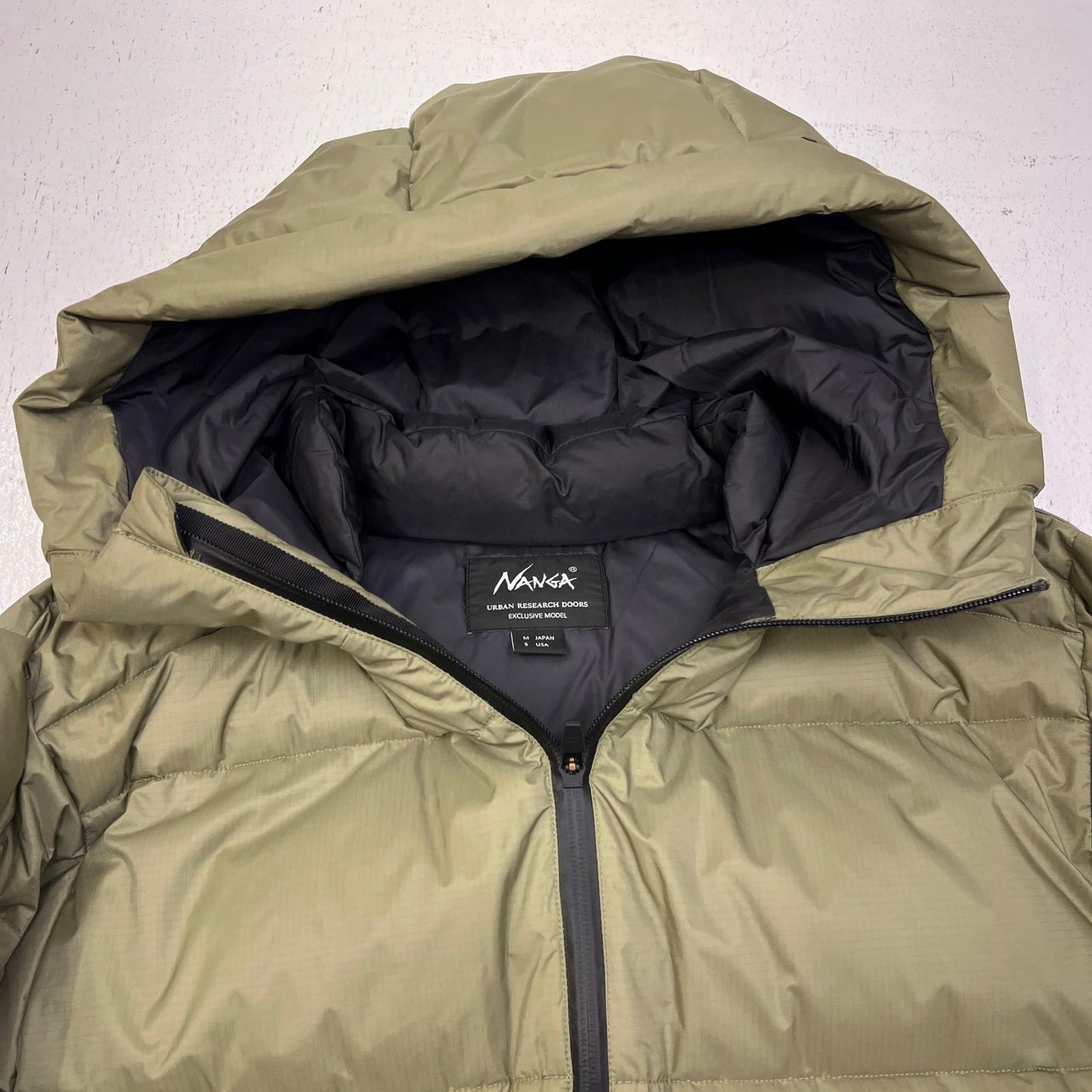 【中古】NANGA | ナンガ DOORS AURORA ダウンジャケット DR17-17H701 カーキ サイズ：M【加古川店】