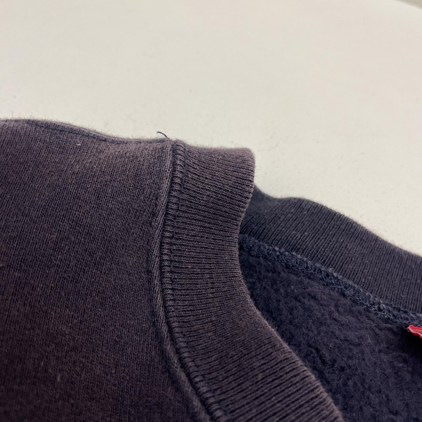 Supreme | シュプリーム Stacked Crewneck 年式:21SS 日焼け スウェット ネイビー サイズ：M【加古川店】