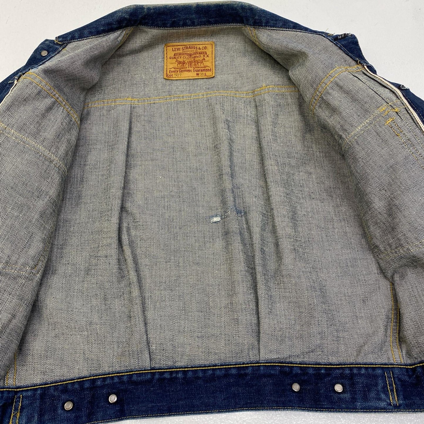 【中古】Levi's | リーバイス lot:71507xx 2nd type 日本製 デニム インディゴ サイズ：36【加古川店】