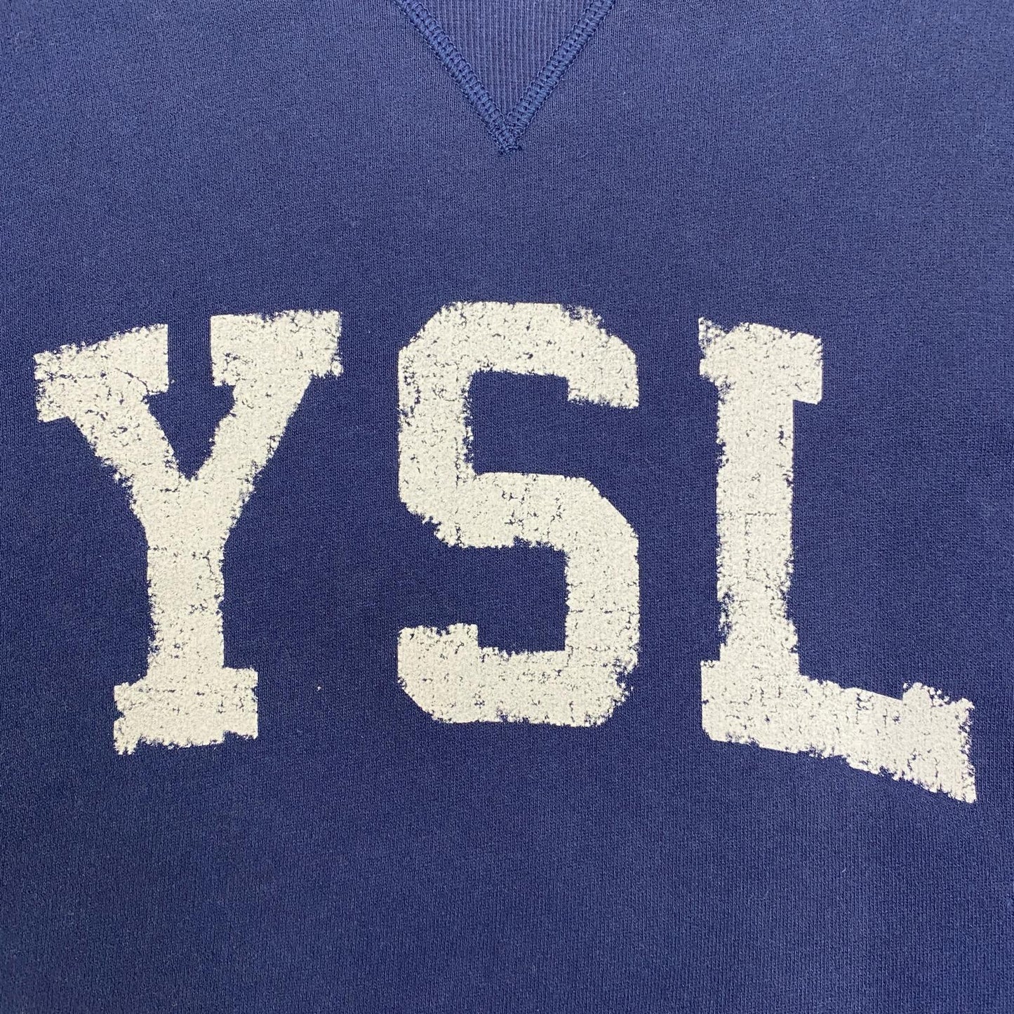 【中古】SAINT LAURENT | サンローラン 666979 Y36IP 国内正規品 スウェット ネイビー サイズ：M【加古川店】