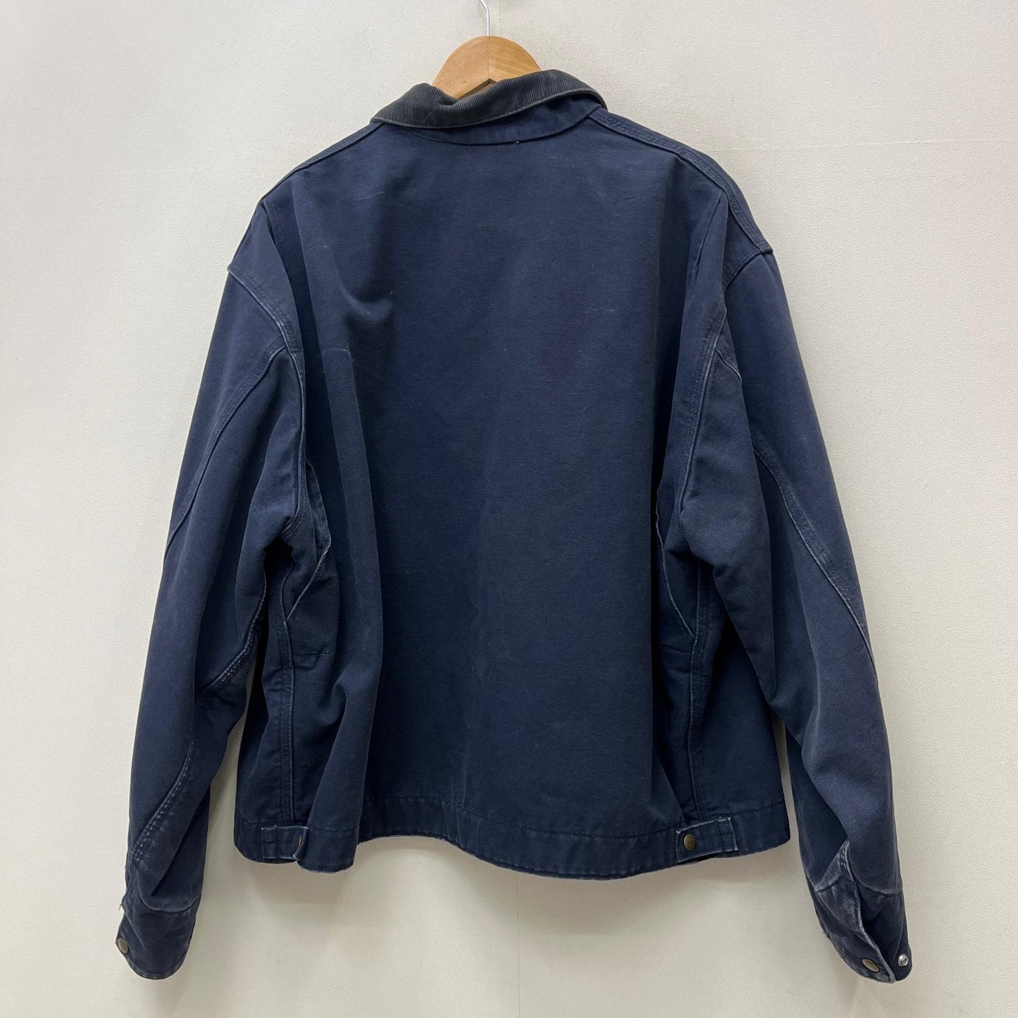 【中古】Carhartt | カーハート Detroit Jacket:企業ロゴ その他アウター ネイビー サイズ：XXXL【加古川店】