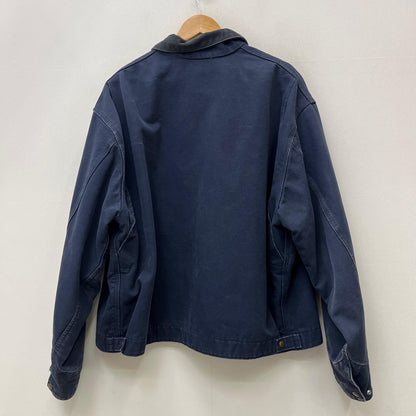 【中古】Carhartt | カーハート Detroit Jacket:企業ロゴ その他アウター ネイビー サイズ：XXXL【加古川店】