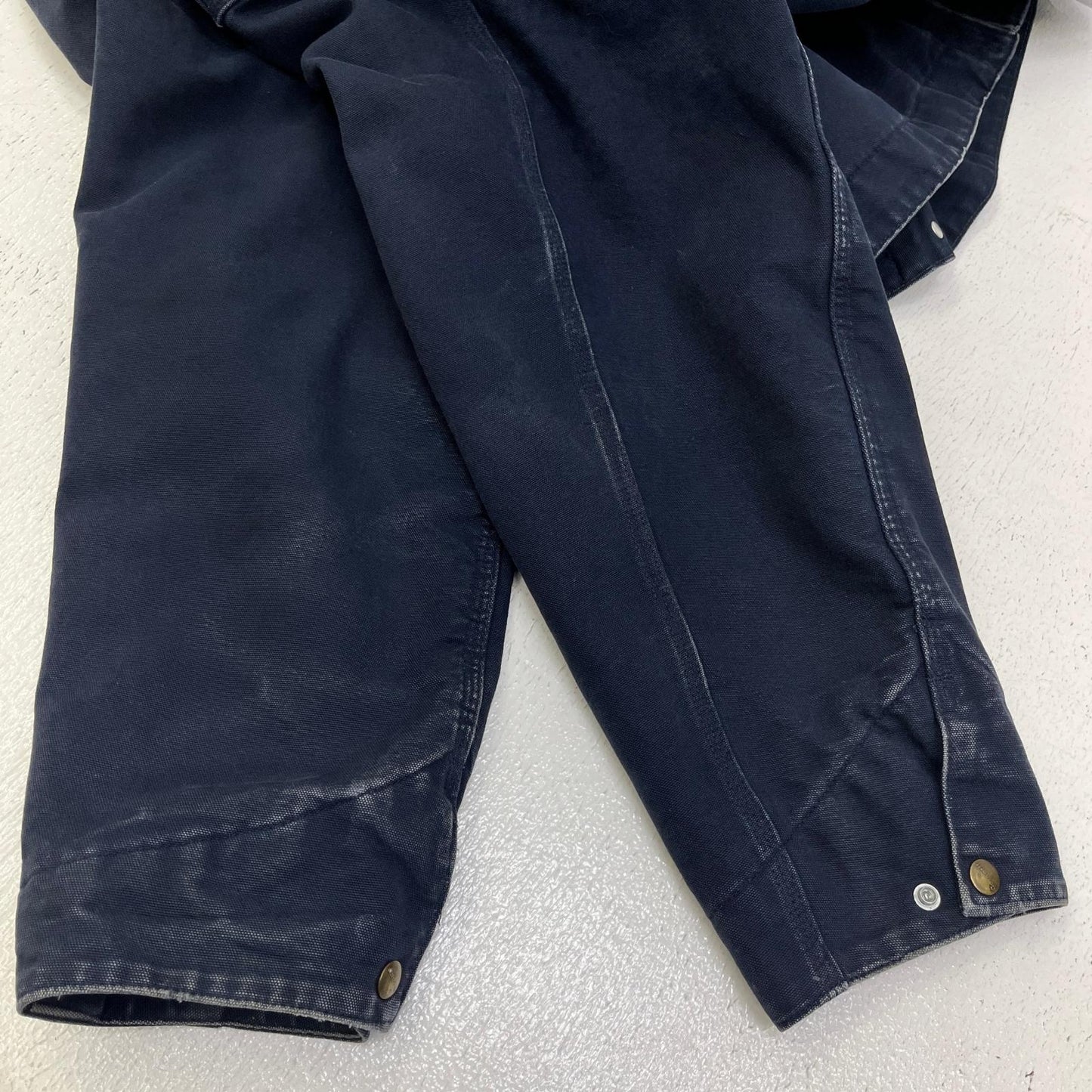 【中古】Carhartt | カーハート Detroit Jacket:企業ロゴ その他アウター ネイビー サイズ：XXXL【加古川店】