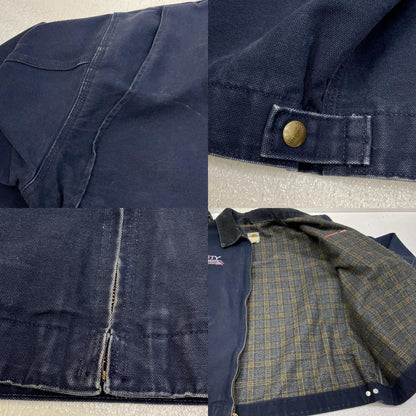 【中古】Carhartt | カーハート Detroit Jacket:企業ロゴ その他アウター ネイビー サイズ：XXXL【加古川店】