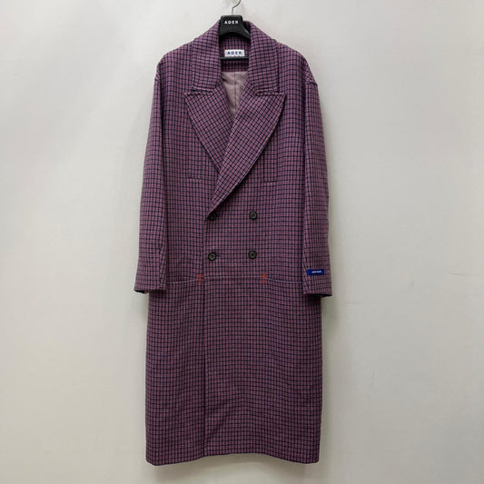 【中古】ADERERROR | アーダーエラー CHECK DOUBLE COAT その他アウター サイズ：3【加古川店】