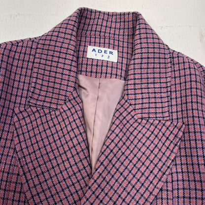 【中古】ADERERROR | アーダーエラー CHECK DOUBLE COAT その他アウター サイズ：3【加古川店】