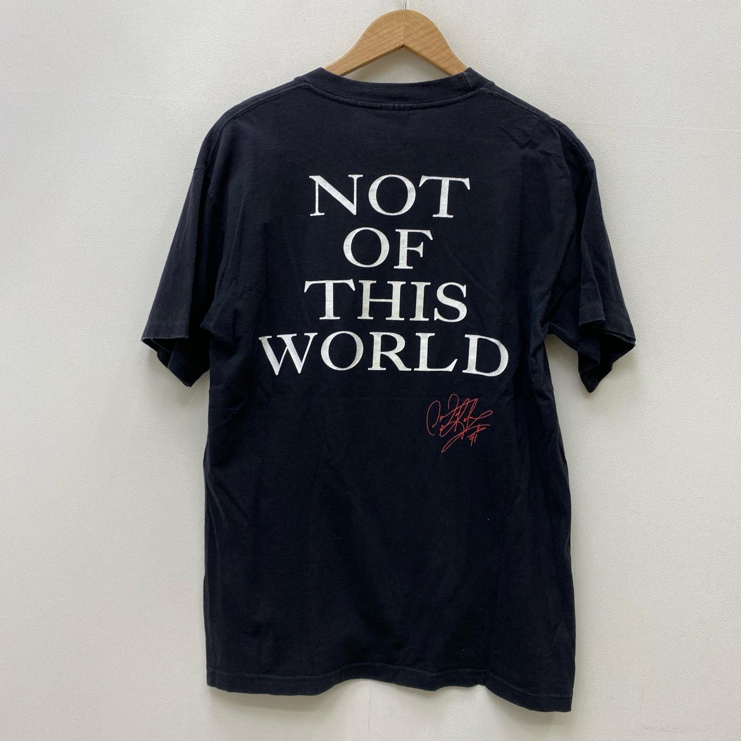 【中古】 DENNIS RODMAN:NOT OF THIS WORLD 半袖Ｔシャツ ブラック サイズ：L【加古川店】