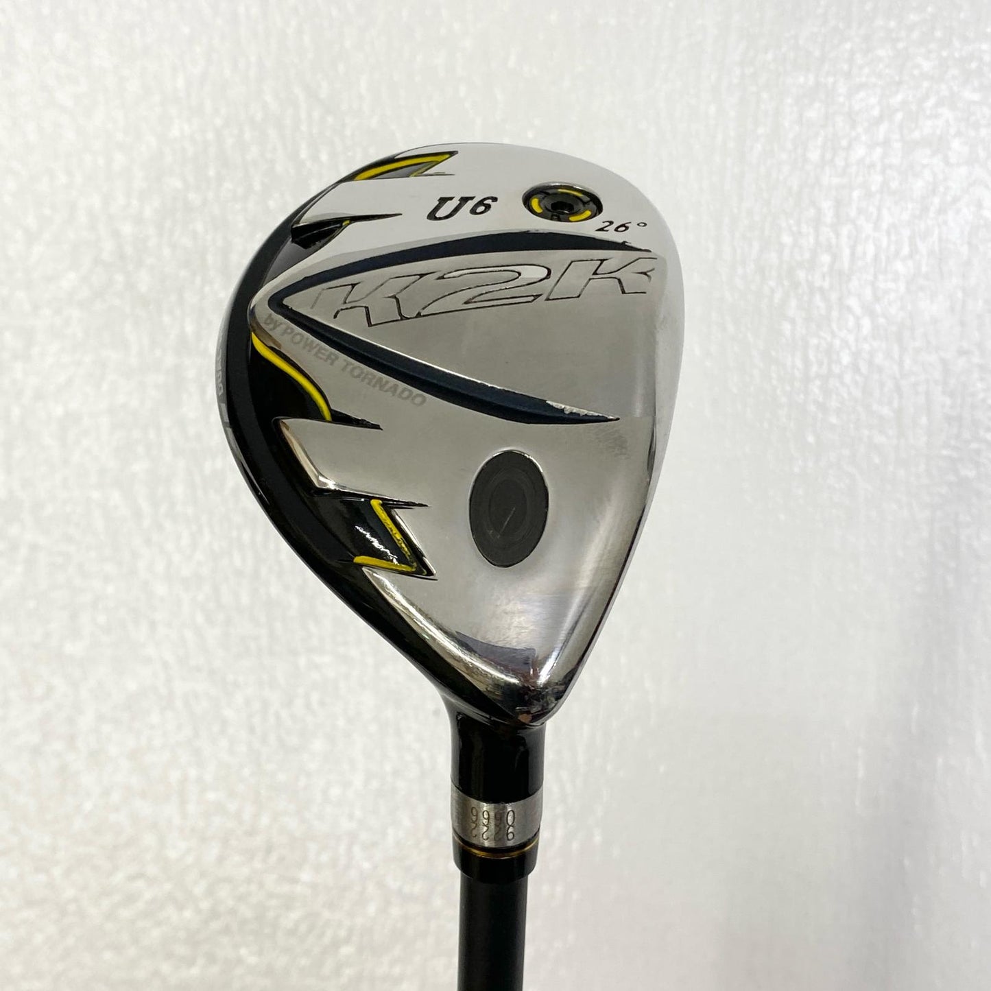 【中古】【ゴルフ用品】 KASCO | キャスコ シャフト長(in):約約40inch K2K (2021) U6 26 フレックスS ヘッドカバー付【加古川店】