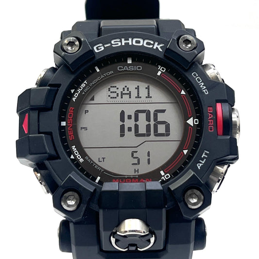 G-SHOCK | ジーショック MUDMAN 腕時計 GW-9500 デジタル表示 クオーツ ブラック【加古川店】