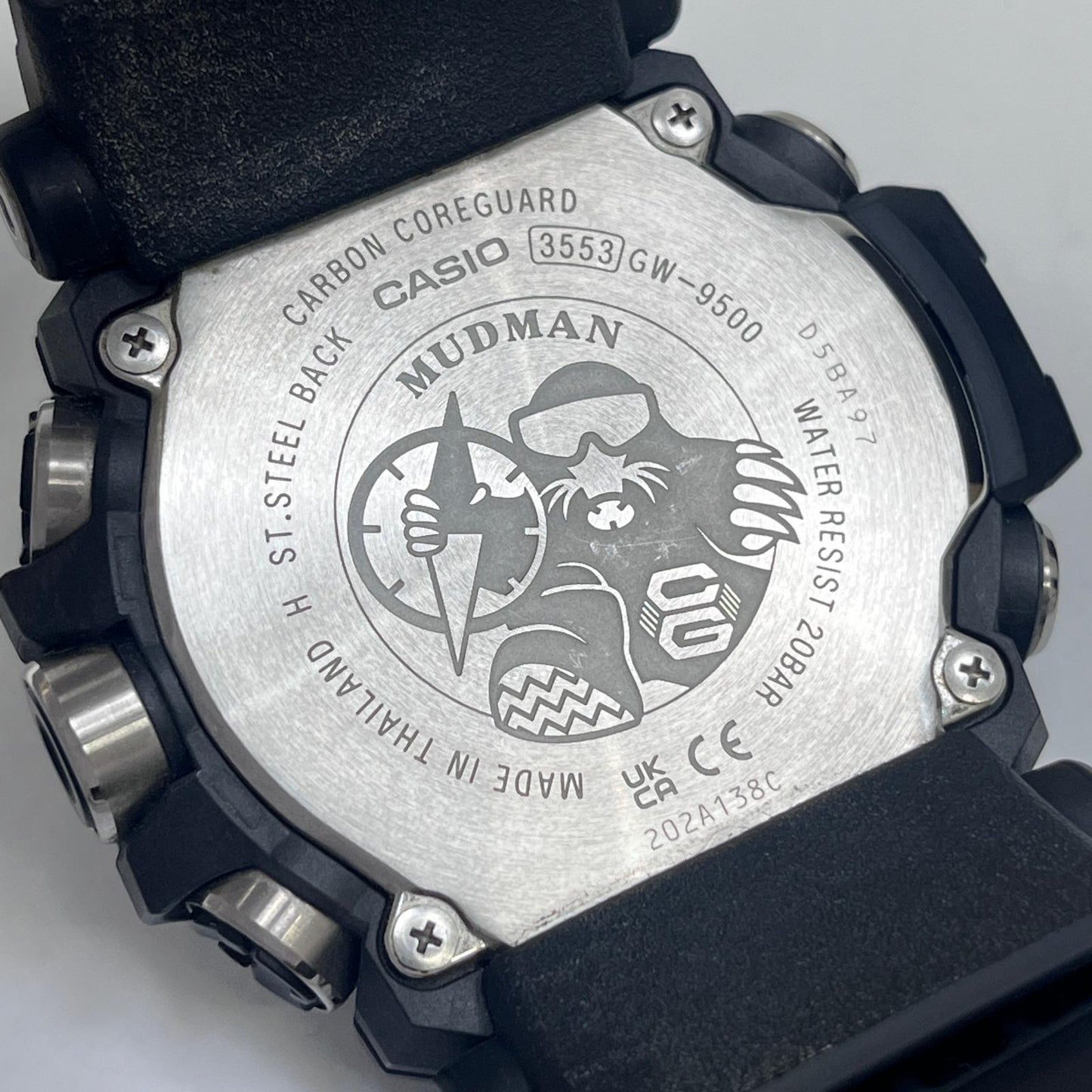 G-SHOCK | ジーショック MUDMAN 腕時計 GW-9500 デジタル表示 クオーツ ブラック【加古川店】