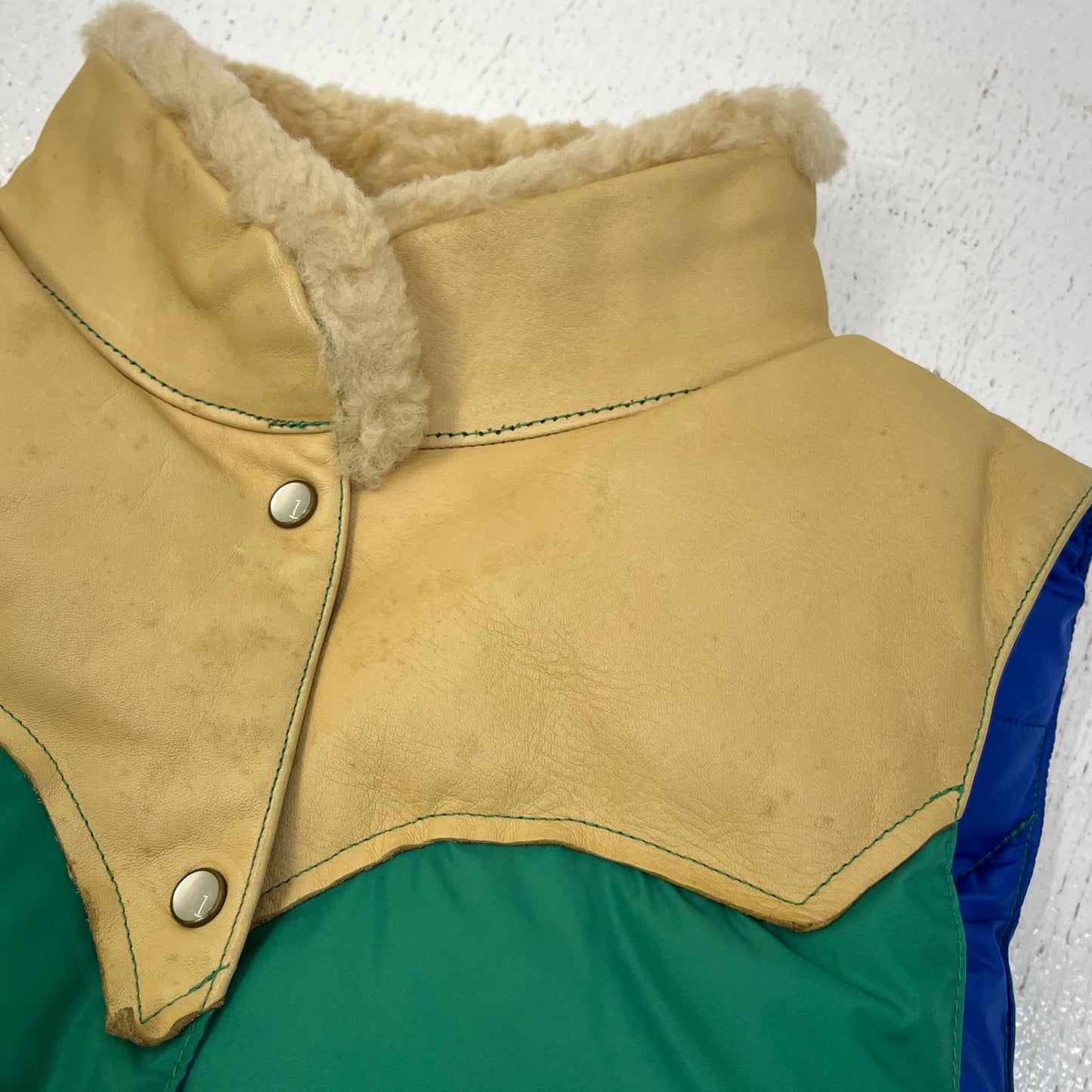 【中古】Rocky Mountain FeatherBed | ロッキーマウンテンフェザーベッド ダウンベスト 450-422-50 グリーン サイズ：M【加古川店】