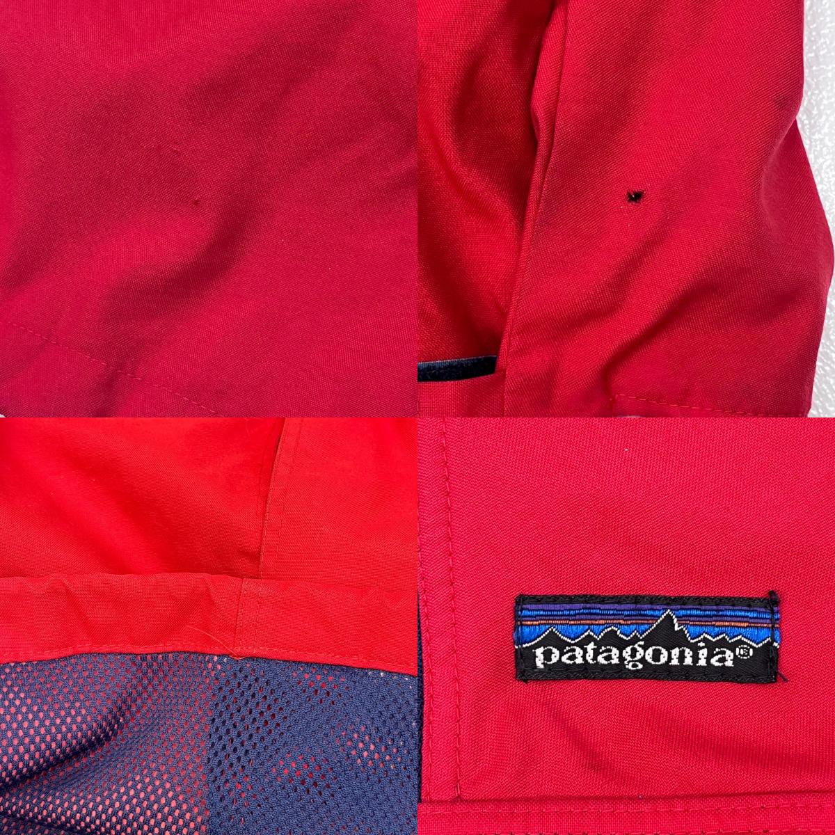【中古】patagonia | パタゴニア NYLON ANORAK JACKET ナイロンジャケット レッド サイズ：XL【加古川店】