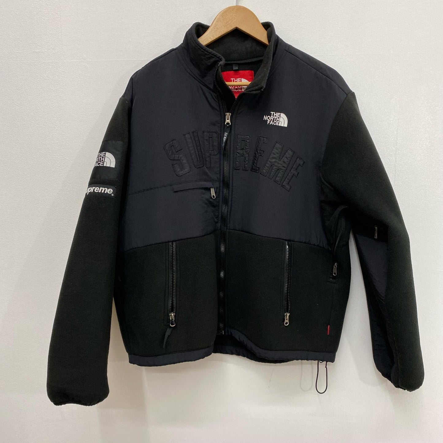 Supreme | シュプリーム Arc Logo Denali Fleece Jacket ×TNF フリース ブラック Lサイズ 19SS North Face NF0A3VMNJK3 その他トップス NF0A3VMNJK3 ブラック サイズ：L