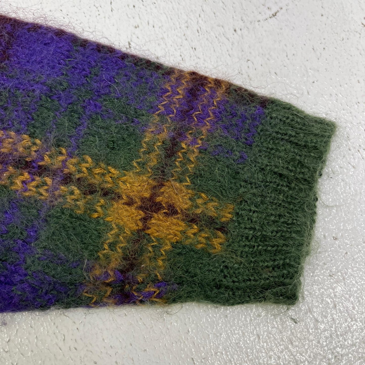 【中古】 GALLAGHER:MOHAIR CREWNECK KNIT ニット マルチカラー サイズ：L【加古川店】