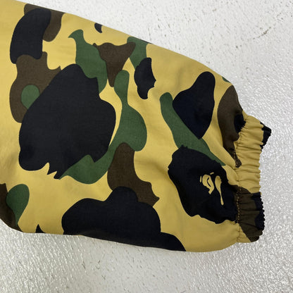 【中古】A BATHING APE | アベイシングエイプ 1ST CAMO 2ND FULL ZIP HOODIE ナイロンジャケット 001ljg301001x カモ サイズ：M【加古川店】