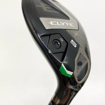 【中古】【ゴルフ用品】 Callaway | キャロウェイ シャフト長(in):約約39inch ELYTE X (2025) 5U 25° VENTUS GREEN for CALLAWAY 5-SR フレックス:SR ヘッドカバー付【加古川店】