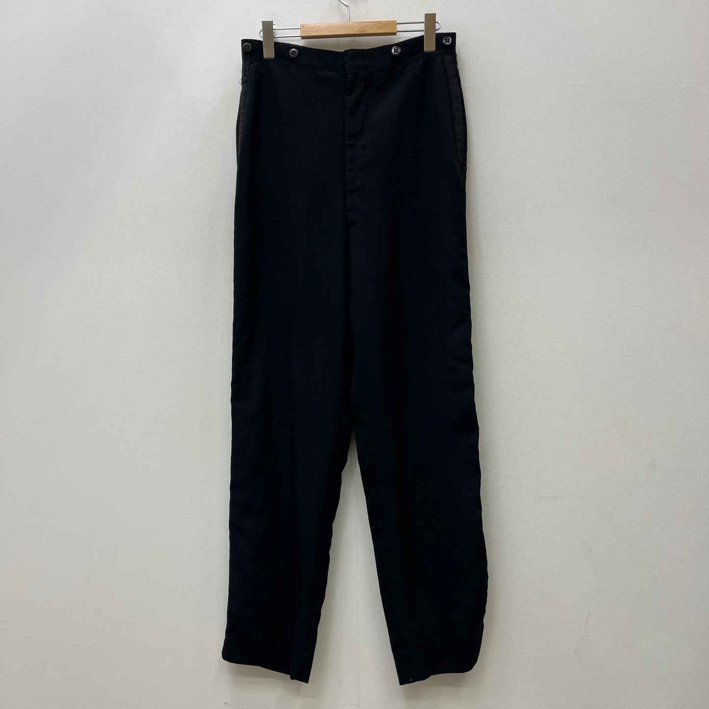 【中古】MILITARY衣料 | ミリタリーイリョウ ｻｲﾄﾞﾗｲﾝ CONMAR パンツ ブラック サイズ：不明【加古川店】