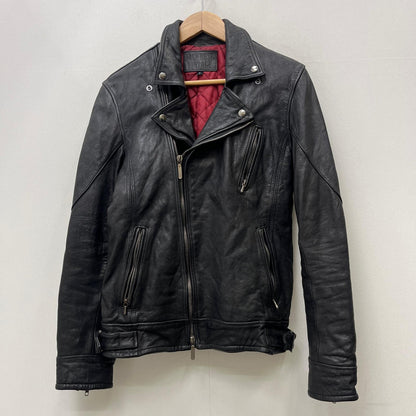 【中古】Jack rose | ジャックローズ ダブルライダースジャケット レザー 290703J ブラック サイズ：5【加古川店】
