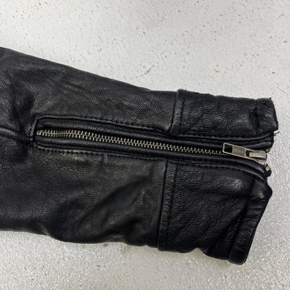 【中古】Jack rose | ジャックローズ ダブルライダースジャケット レザー 290703J ブラック サイズ：5【加古川店】