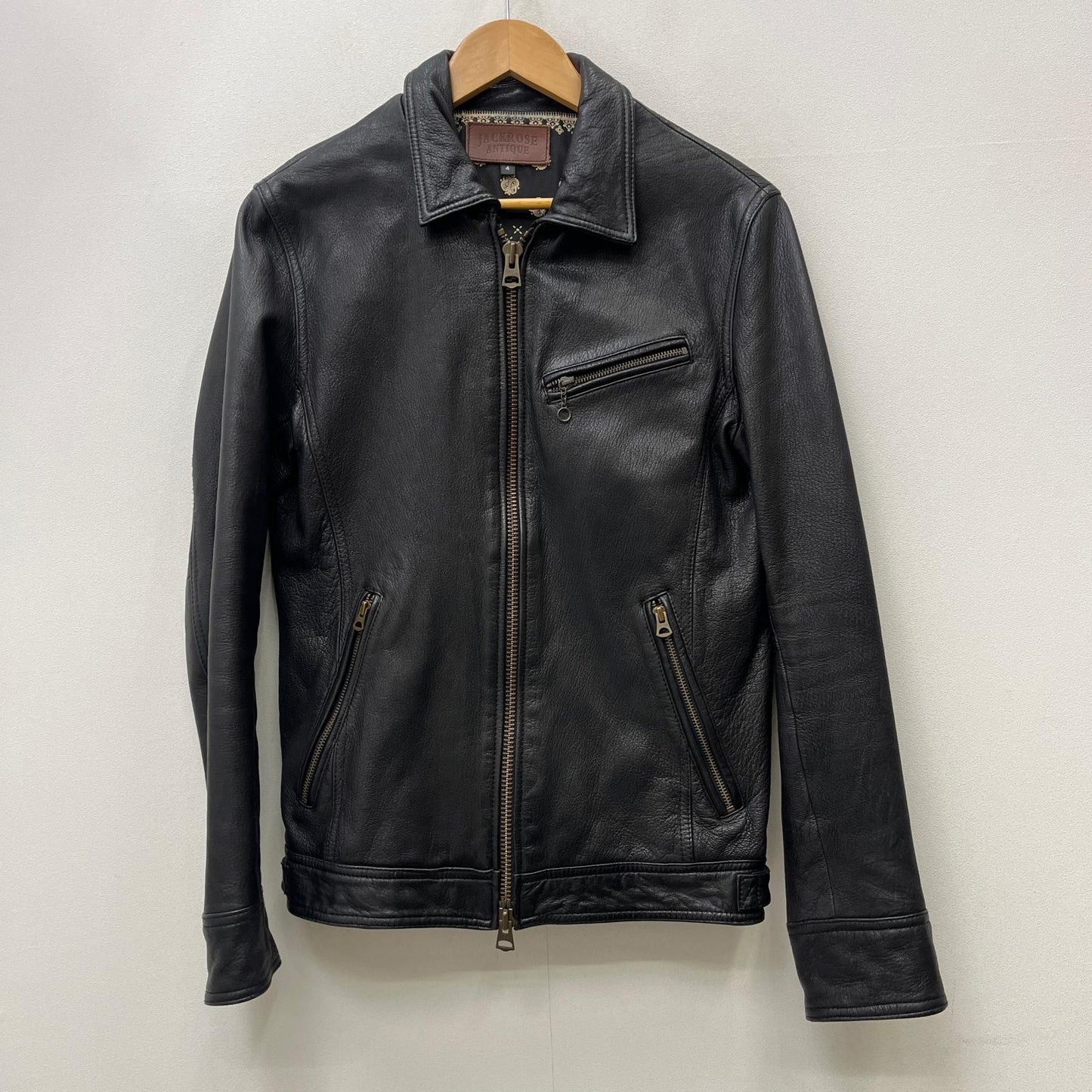 【中古】Jack rose | ジャックローズ レザー 250710J ブラック サイズ：4【加古川店】