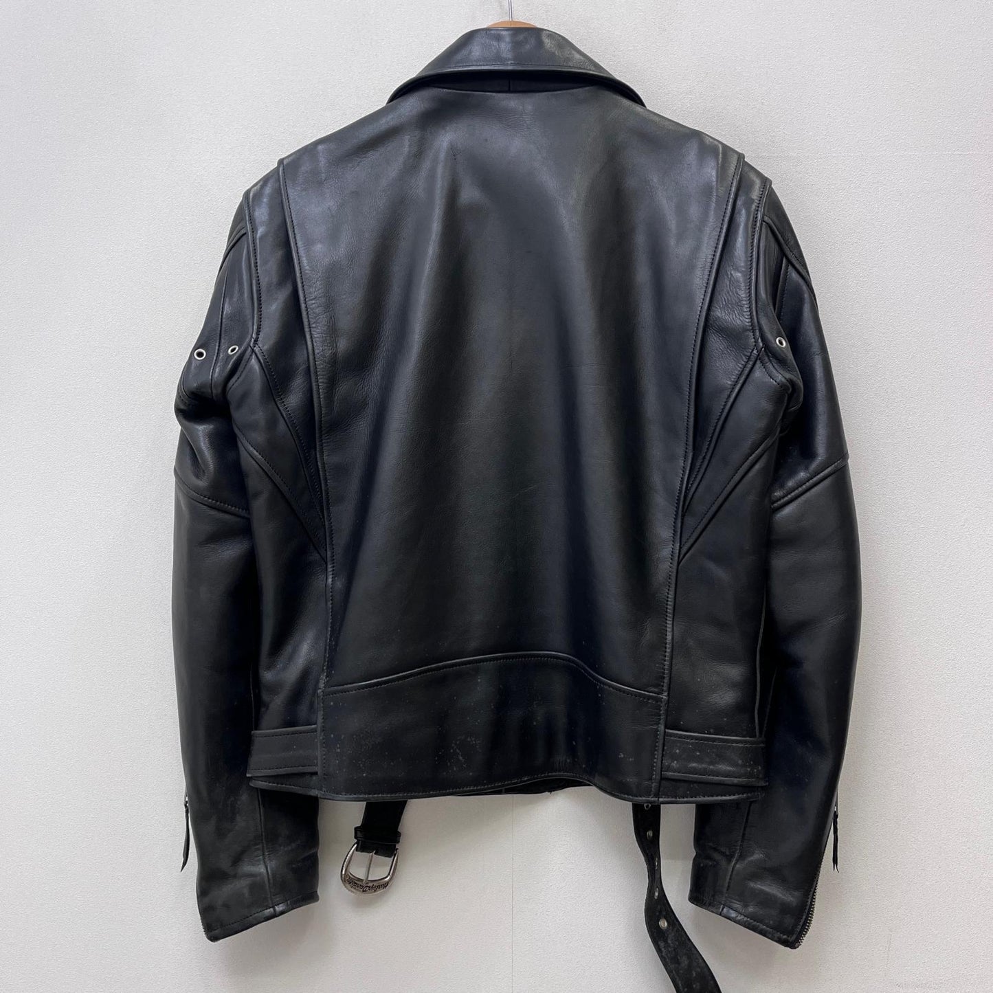 【中古】HARLEY-DAVIDSON | ハーレーダビットソン ダブルライダース レザー 40180 ブラック サイズ：S【加古川店】