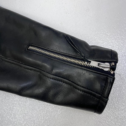 【中古】HARLEY-DAVIDSON | ハーレーダビットソン ダブルライダース レザー 40180 ブラック サイズ：S【加古川店】