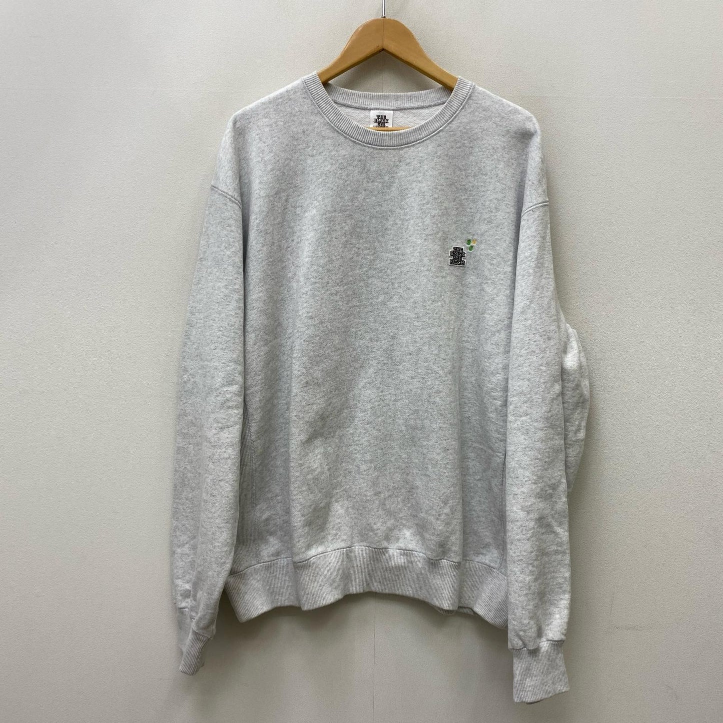 【中古】BlackEyePatch | ブラックアイパッチ SMALL OG LABEL DECO スウェット グレー サイズ：L【加古川店】