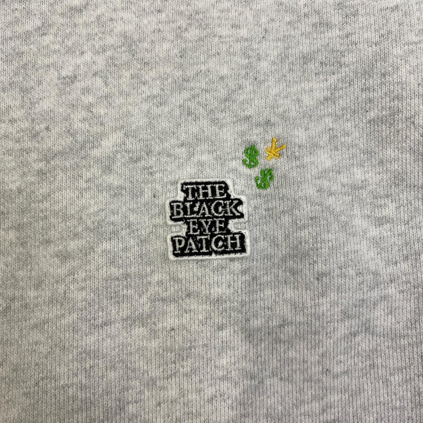 【中古】BlackEyePatch | ブラックアイパッチ SMALL OG LABEL DECO スウェット グレー サイズ：L【加古川店】