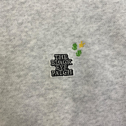 【中古】BlackEyePatch | ブラックアイパッチ SMALL OG LABEL DECO スウェット グレー サイズ：L【加古川店】
