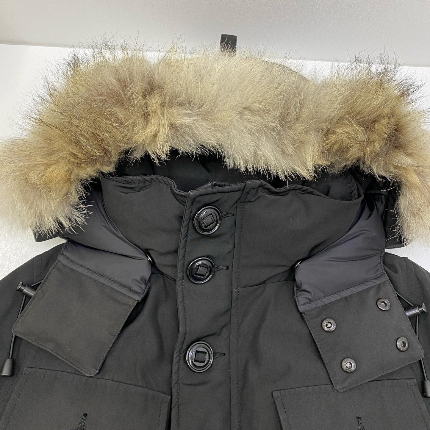 【中古】CANADA GOOSE | カナダグース RUSSELL PARKA ダウンジャケット 2301JM ブラック サイズ：M【加古川店】