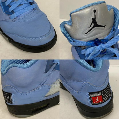 【中古】NIKE | ナイキ Air Jordan 5 Retro SE 'University Blue' スニーカー DV1310-401 ライトブルー 26.5cm【加古川店】