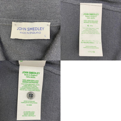 【中古】JOHN SMEDLEY | ジョンスメドレー DORSET SHIRT FC LS ポロシャツ グレー サイズ：L【加古川店】