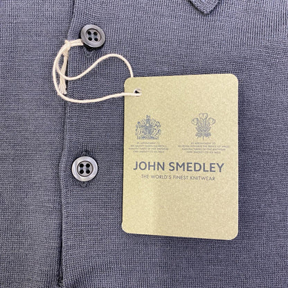 【中古】JOHN SMEDLEY | ジョンスメドレー DORSET SHIRT FC LS ポロシャツ グレー サイズ：L【加古川店】