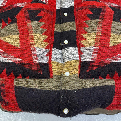 【中古】Rocky Mountain FeatherBed | ロッキーマウンテンフェザーベッド ネイティブ柄 ダウンベスト ダウンベスト サイズ：36【加古川店】