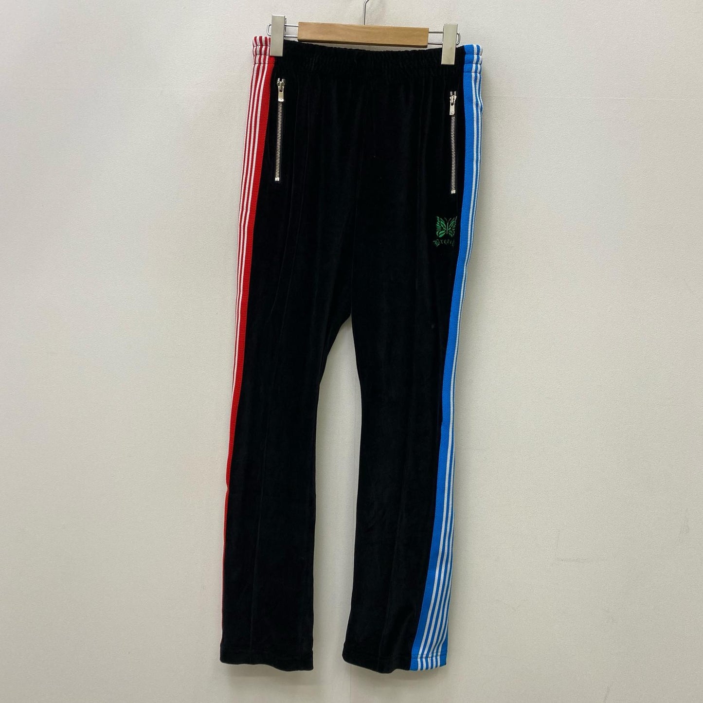 【中古】Needles | ニードルス Narrow Track Pant ×BREATH パンツ qv1585 ブラック サイズ：XS【加古川店】