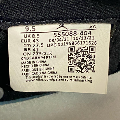 【中古】NIKE | ナイキ Air Jordan 1 Retro High OG 'Dark Marina Blue' スニーカー 555088-404 ブルー 27.5cm【加古川店】