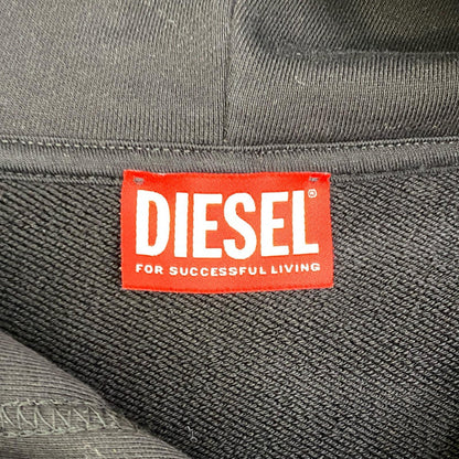 【中古】DIESEL | ディーゼル S-MACS-HOOD-OD パーカー A09856 ブラック サイズ：S【加古川店】