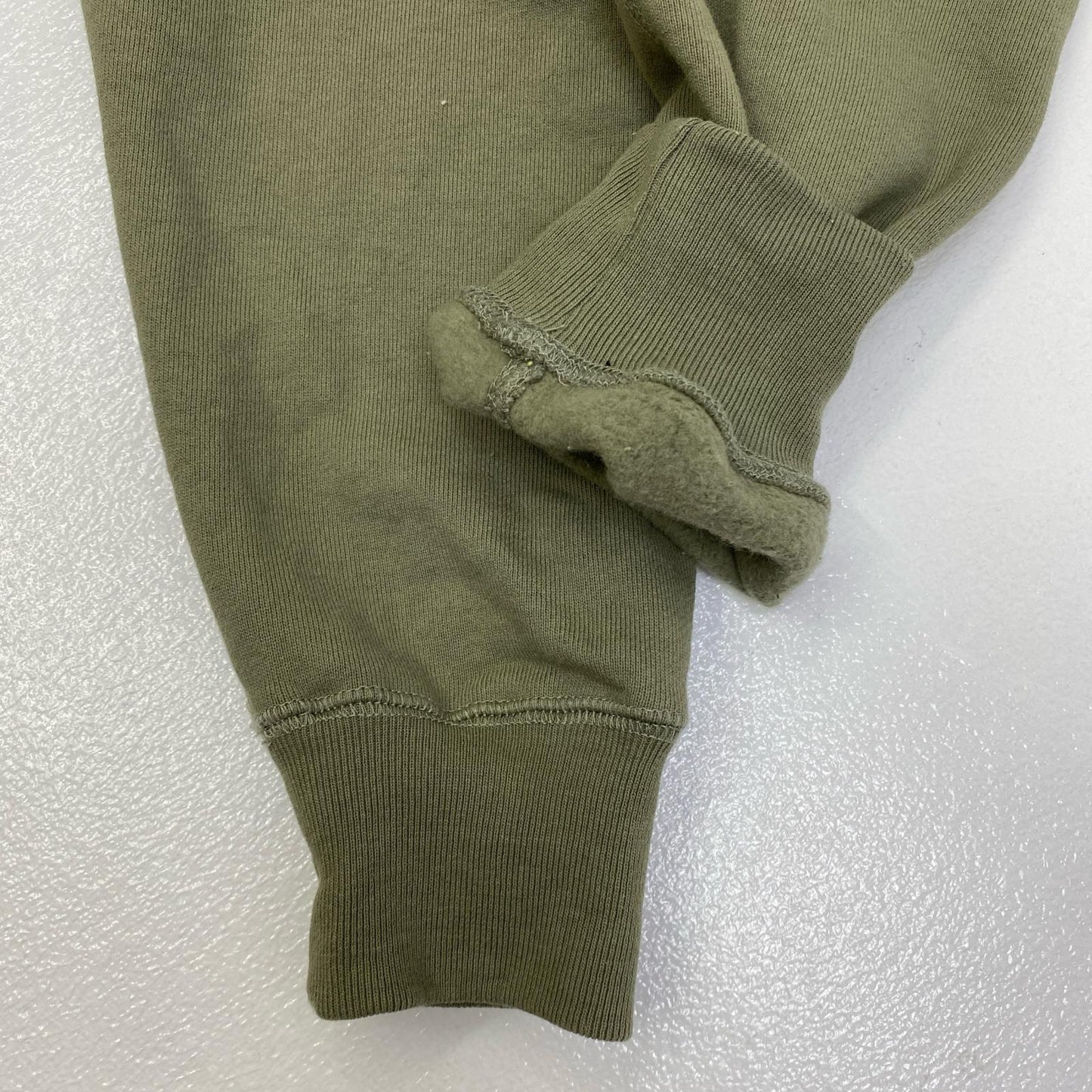 【中古】WHIMSY | ウィムジー SHY INTERNET USER CREWNECK スウェット wms-23aw2-028 カーキグリーン サイズ：L【加古川店】