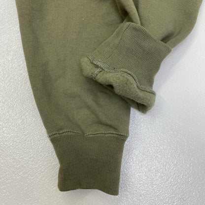 【中古】WHIMSY | ウィムジー SHY INTERNET USER CREWNECK スウェット wms-23aw2-028 カーキグリーン サイズ：L【加古川店】
