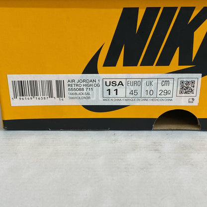 【中古】NIKE | ナイキ Air Jordan 1 Retro High OG 'Taxi スニーカー 555088-711 イエロー 29cm【加古川店】