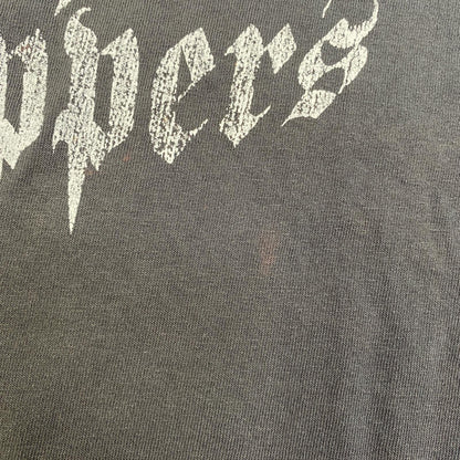 【中古】 red hot chili peppers:old english anvil 半袖Ｔシャツ ブラック サイズ：M【加古川店】