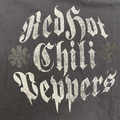 【中古】 red hot chili peppers:old english anvil 半袖Ｔシャツ ブラック サイズ：M【加古川店】