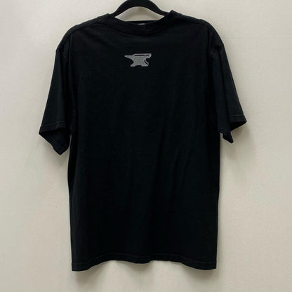 【中古】VINTAGE衣料 | ヴィンテージイリョウ flont logo:anvil 半袖Ｔシャツ ブラック サイズ：M【加古川店】
