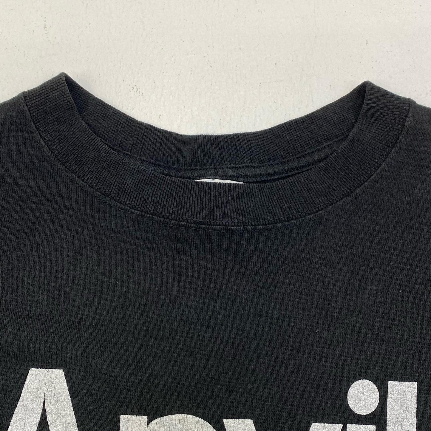 【中古】VINTAGE衣料 | ヴィンテージイリョウ flont logo:anvil 半袖Ｔシャツ ブラック サイズ：M【加古川店】
