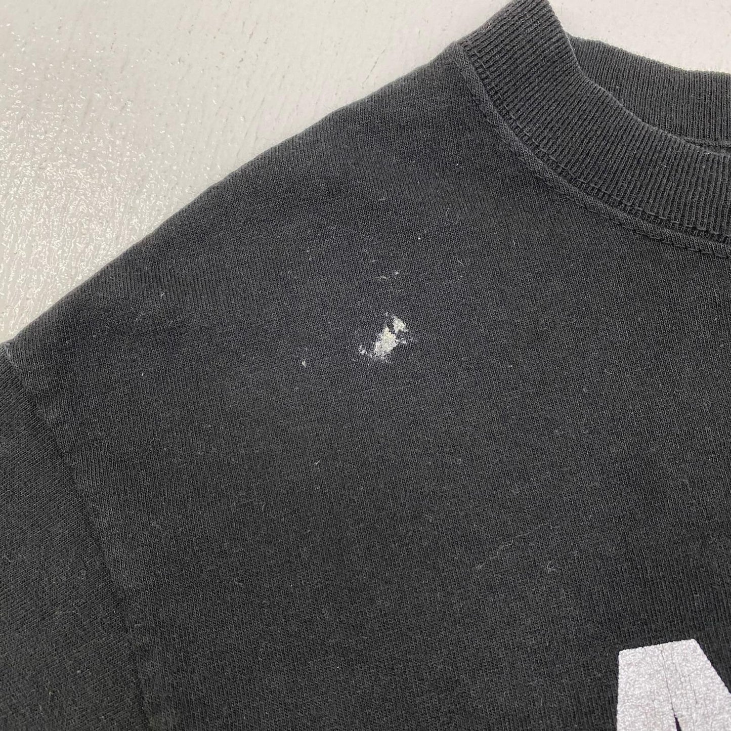【中古】VINTAGE衣料 | ヴィンテージイリョウ flont logo:anvil 半袖Ｔシャツ ブラック サイズ：M【加古川店】